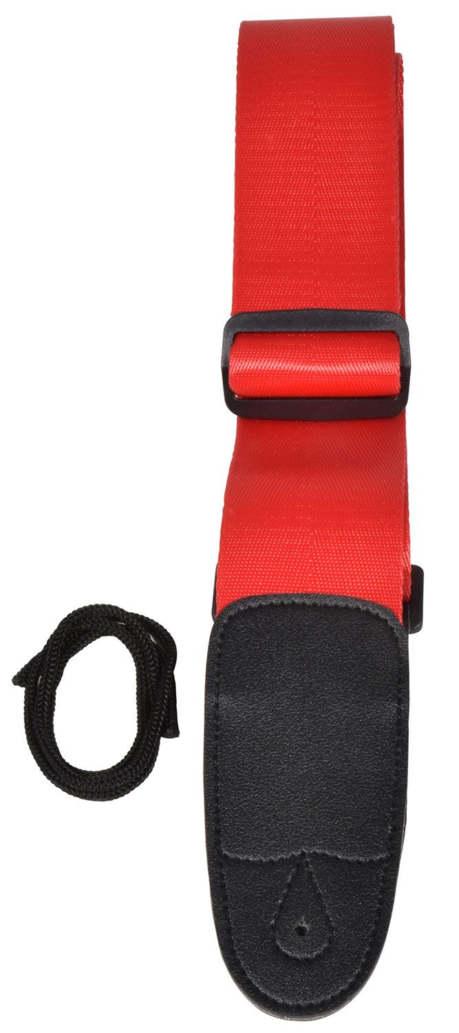 Chord Gs-rd Guitar Strap Webbing Red