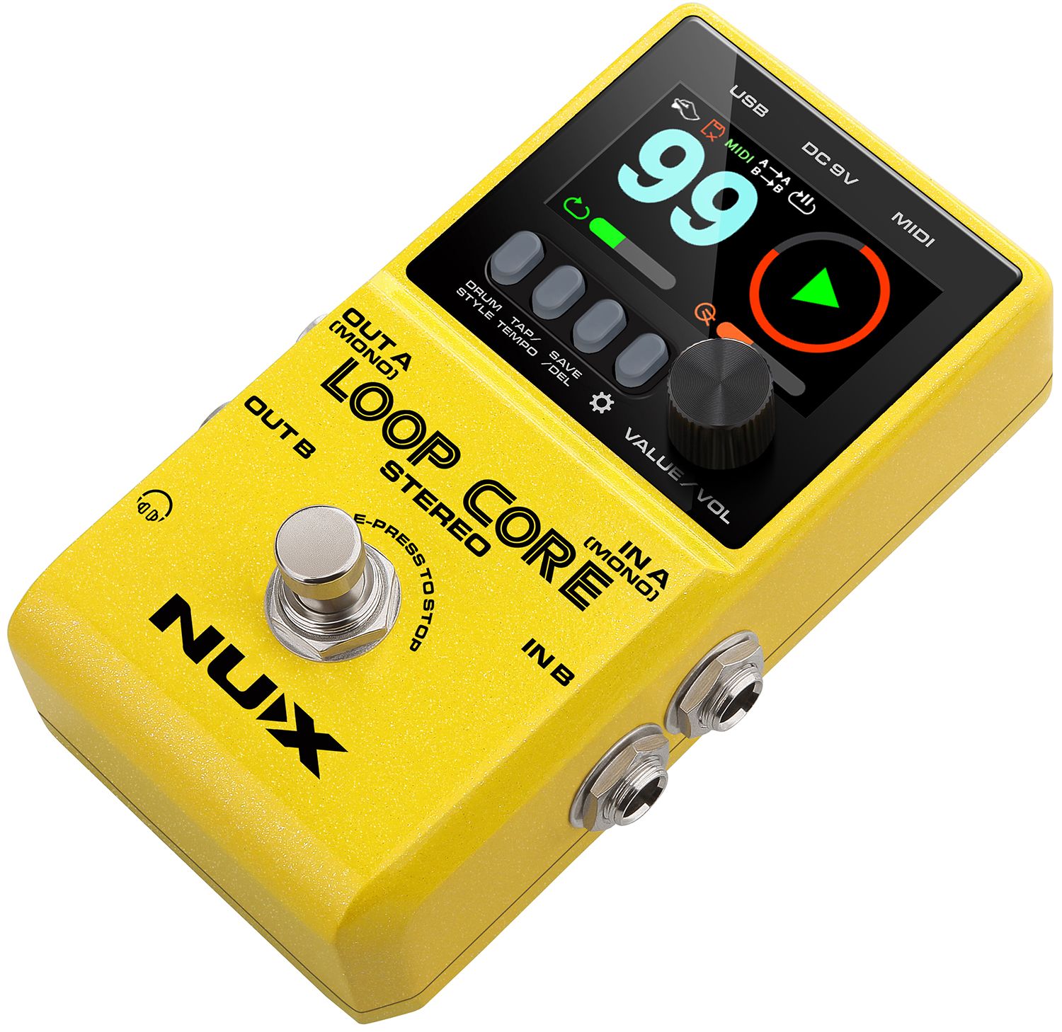 Nux Loopcorestereo Loop Core Stereo Guitar Pedal