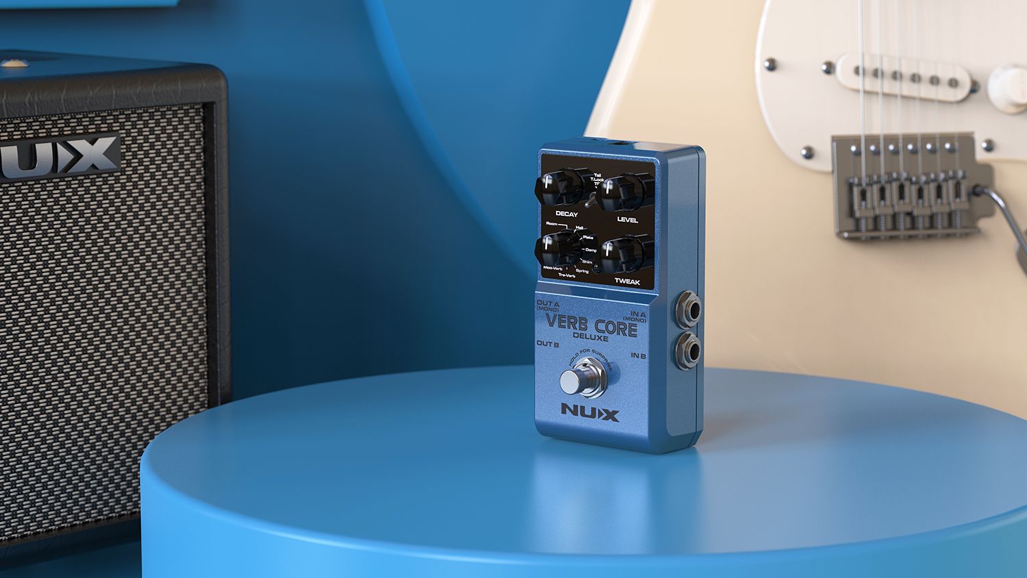 Nux Verbcoredlx,verb Core Deluxe Guitar Pedal