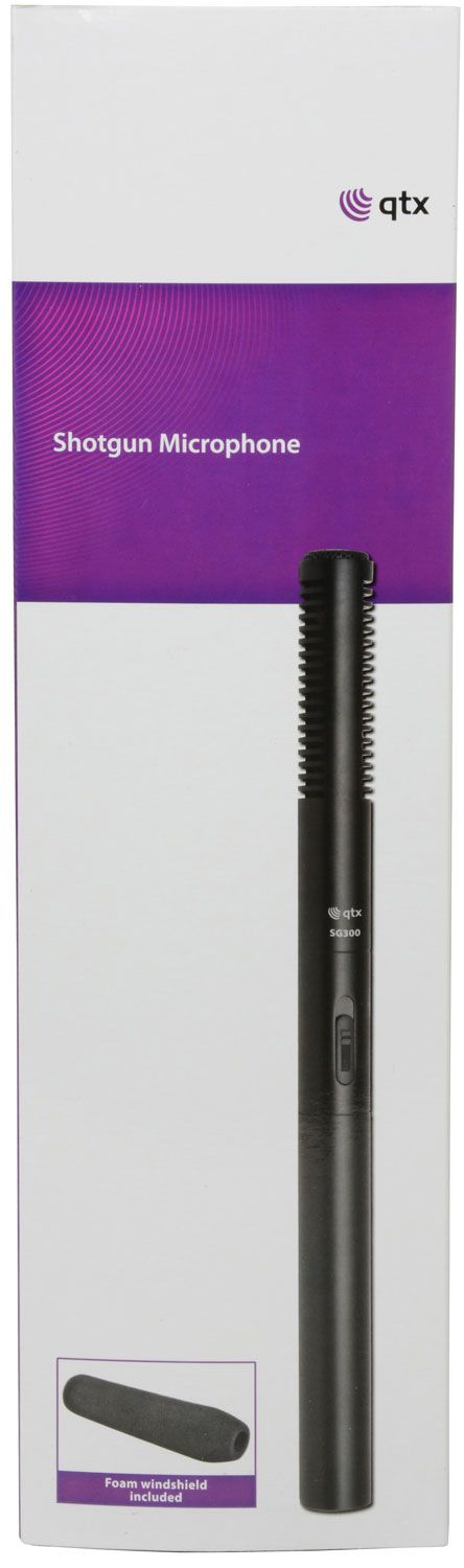 Qtx Sg300 Shotgun Microphone