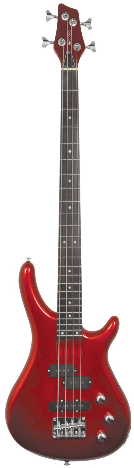 Chord Ccb90-mrd Ccb90 Bass Metallic Red Guitar