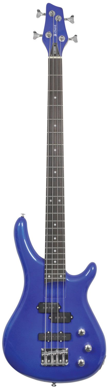 Chord Ccb90-mbl Ccb90 Bass Metallic Blue Guitar