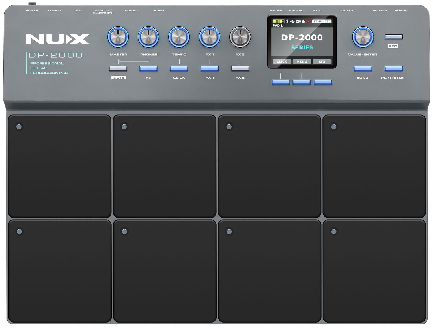 Nux Dp-2000 Digital Percussion Pad