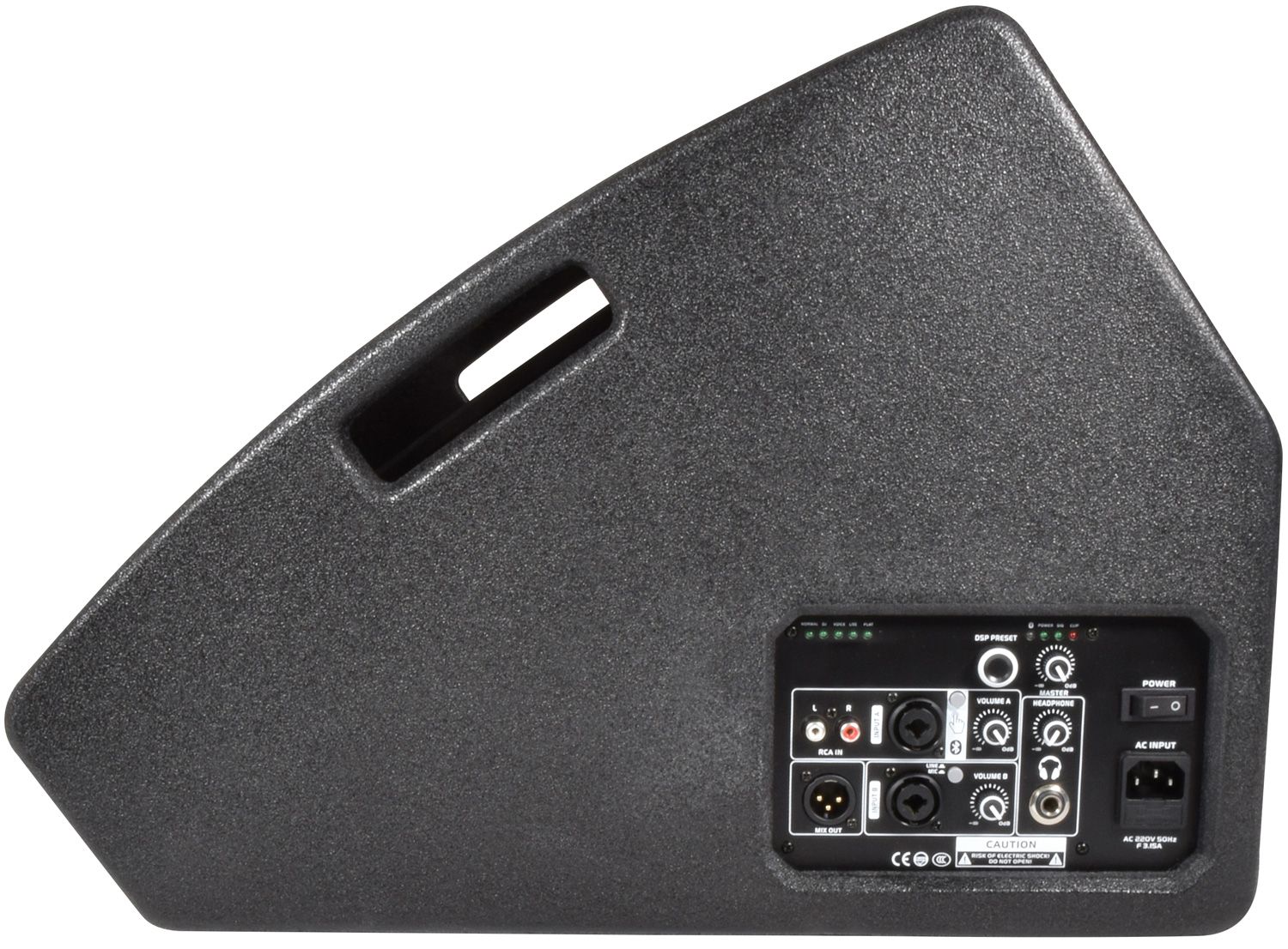 Citronic Cm15a Active Wedge Speaker 350wrms Inc. Bt