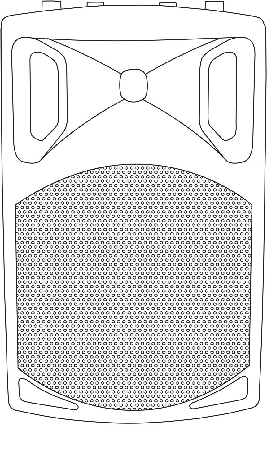 Qtx Qx12a Active Speaker Cabinet