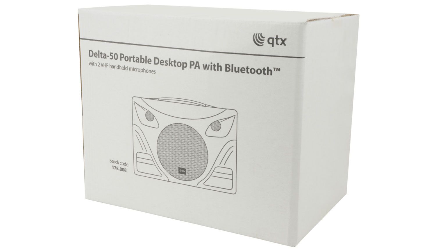 Qtx Delta-50 Portable PA System