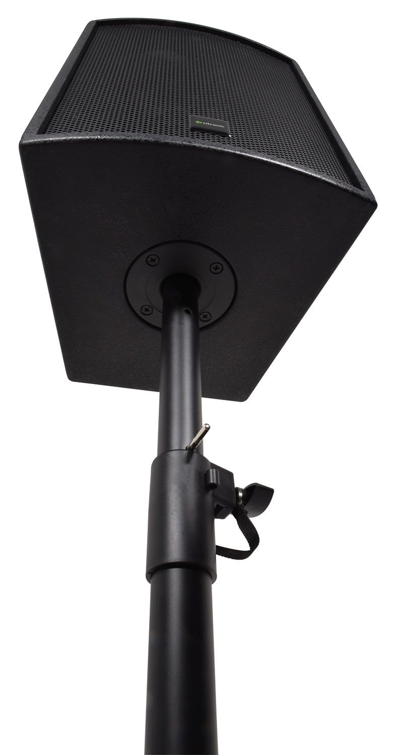 Qtx 35mm Speaker Stand Adjustable With Square Base