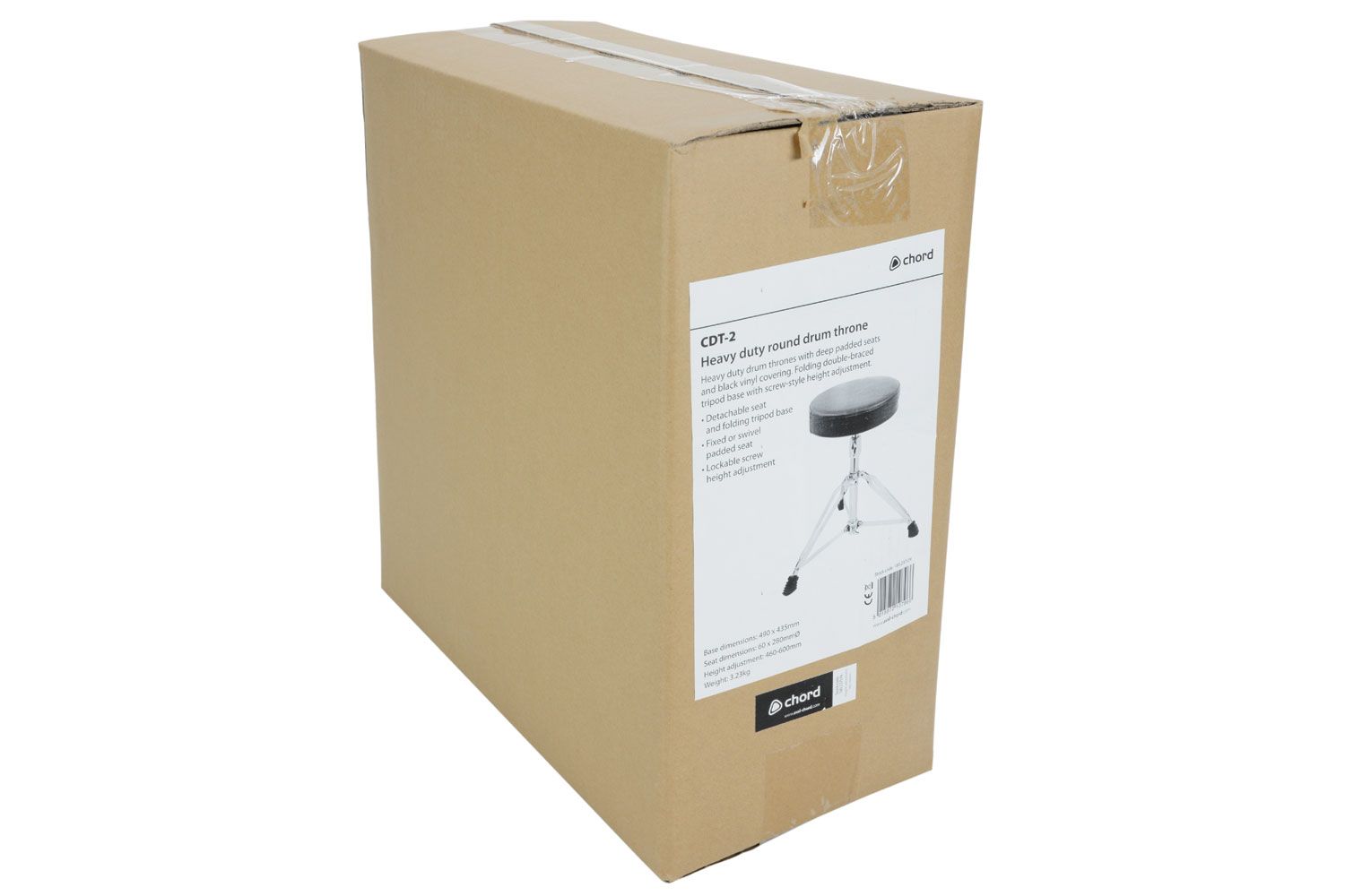 Chord Cdt-2 Hd Round Drum Throne