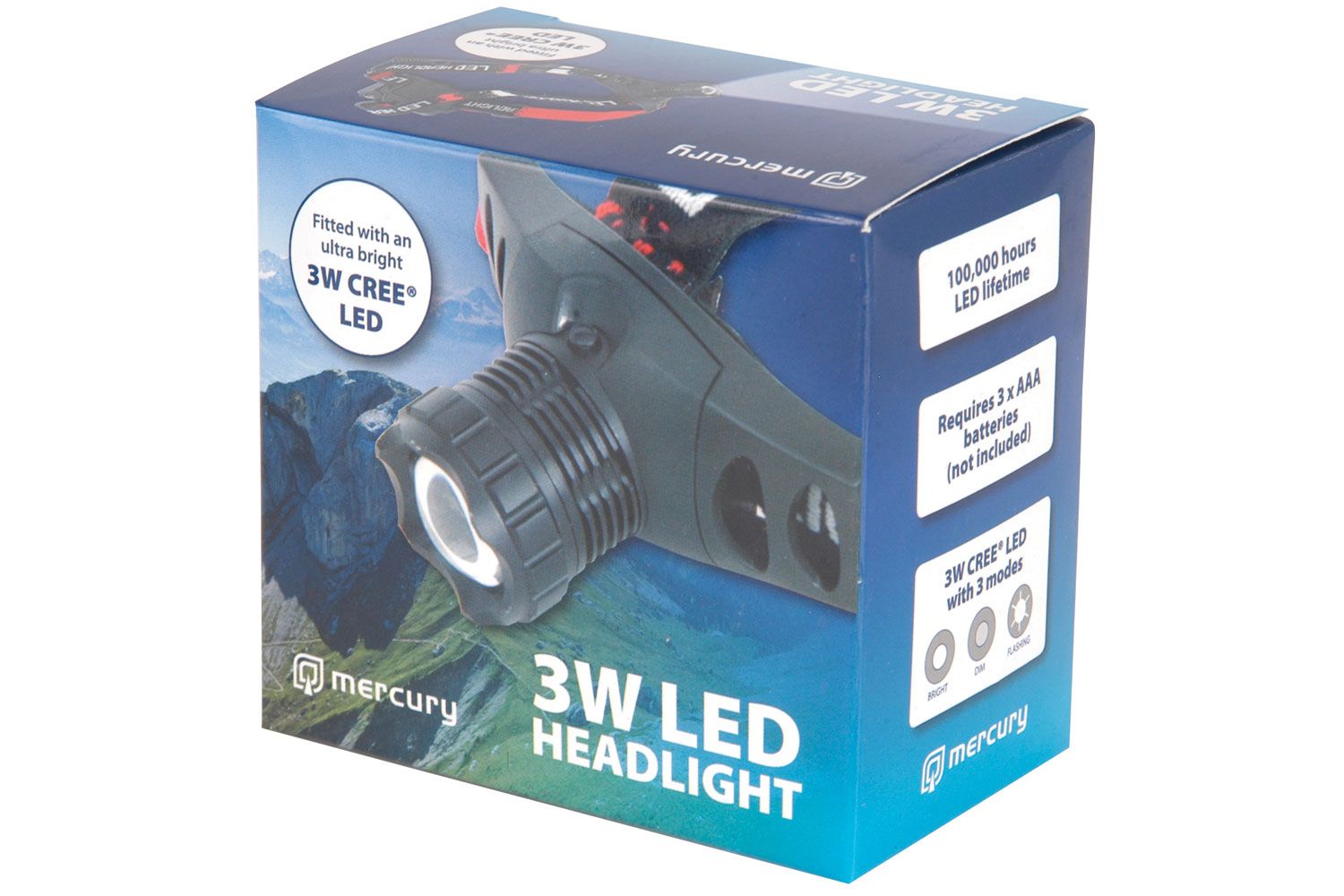 Mercury Hl3c 3w Cree Headlight