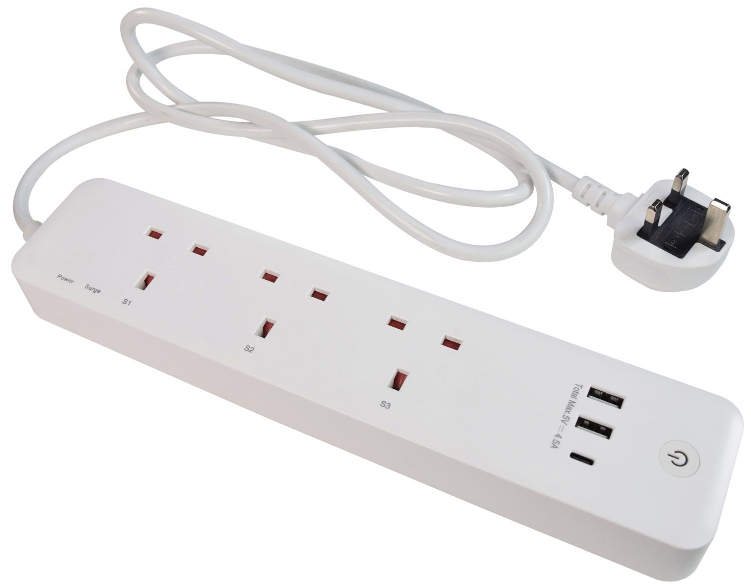 Mercury 3-gang Remote Extension+usb