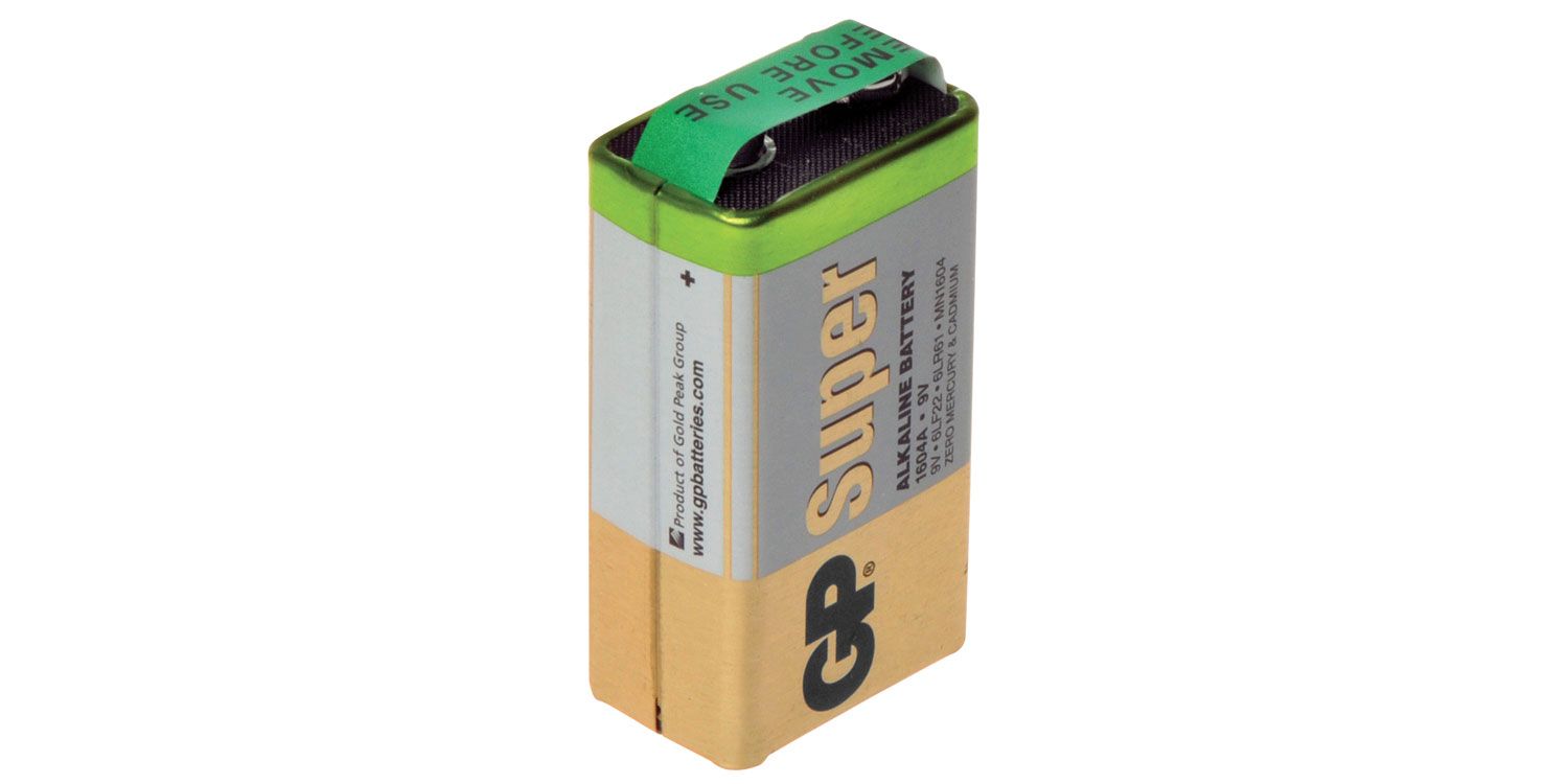 Gpbattery Gp Alkaline Bulk 9v(pp3) 10pcs
