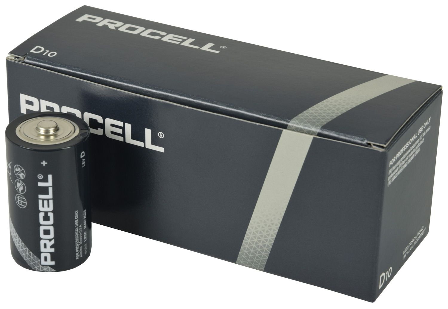 Duracell Procell D 10pcs Batteries
