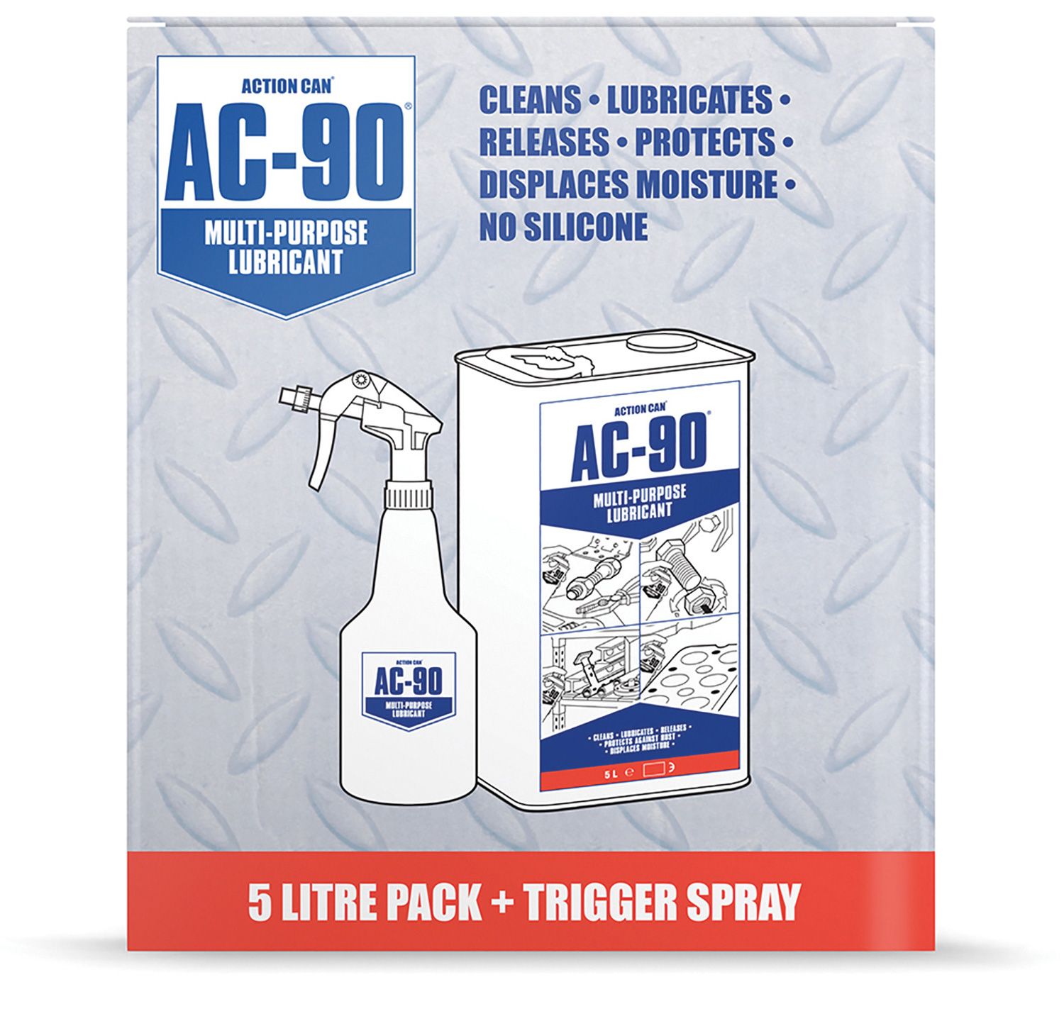 Actioncan Ac-90 Multi-purpose 5ltr Pack + Trigg