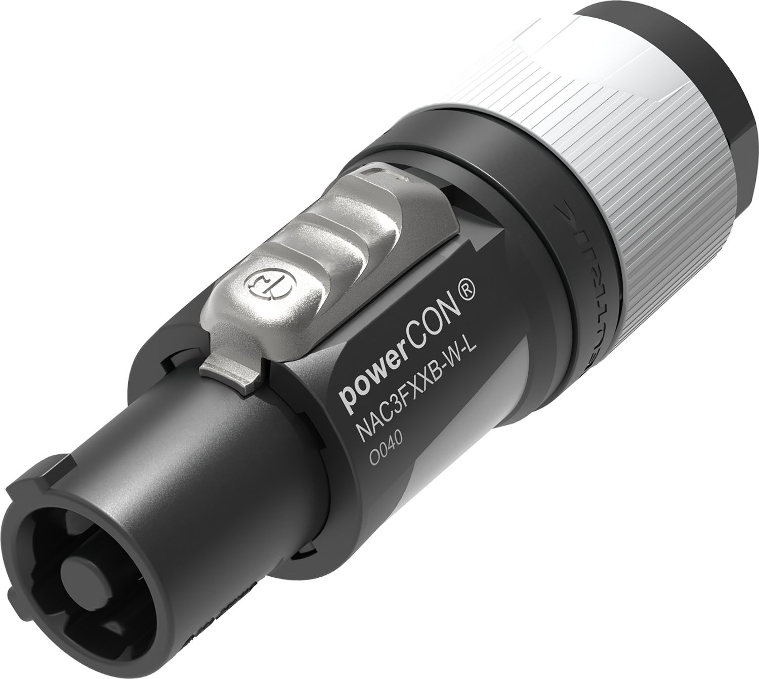 Neutrik Nac3fxxb-w-l, 10-16mm Grey, Powercon Connector