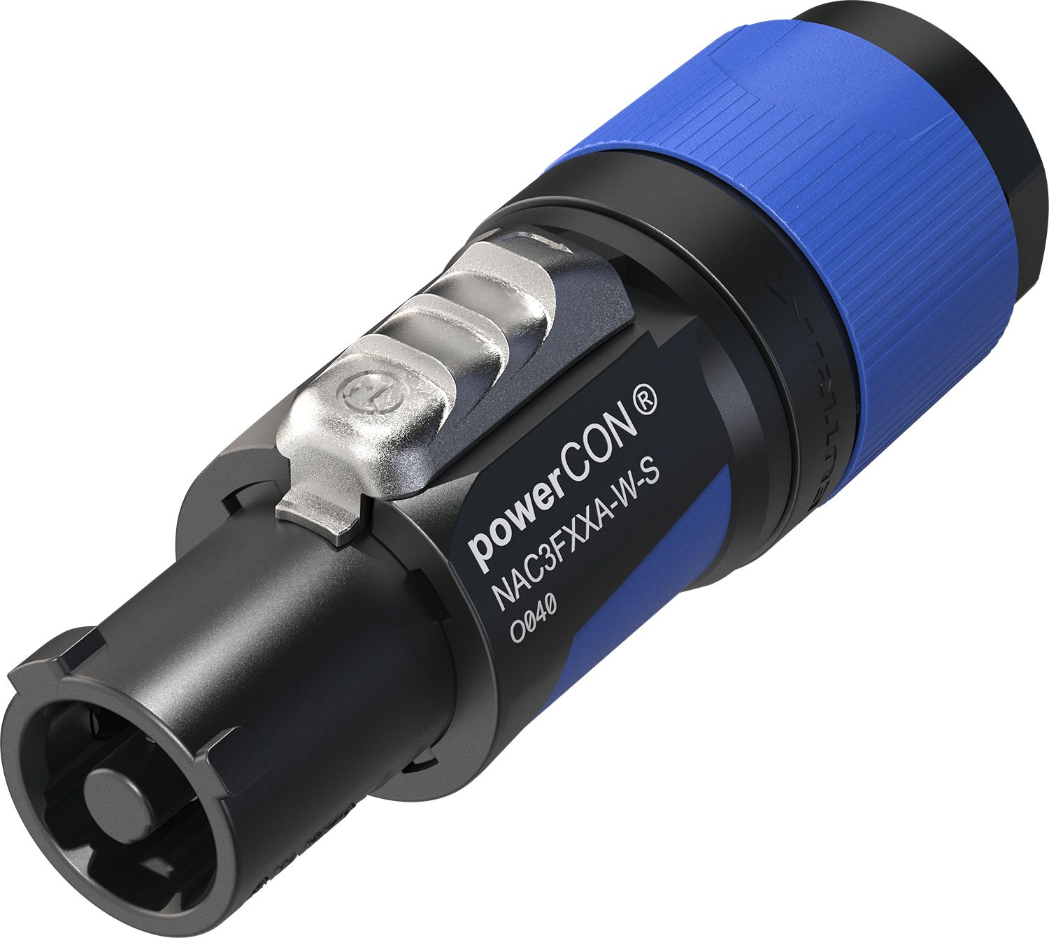 Neutrik Nac3fxxa-w-s, 6-12mm Blue, Powercon Connector