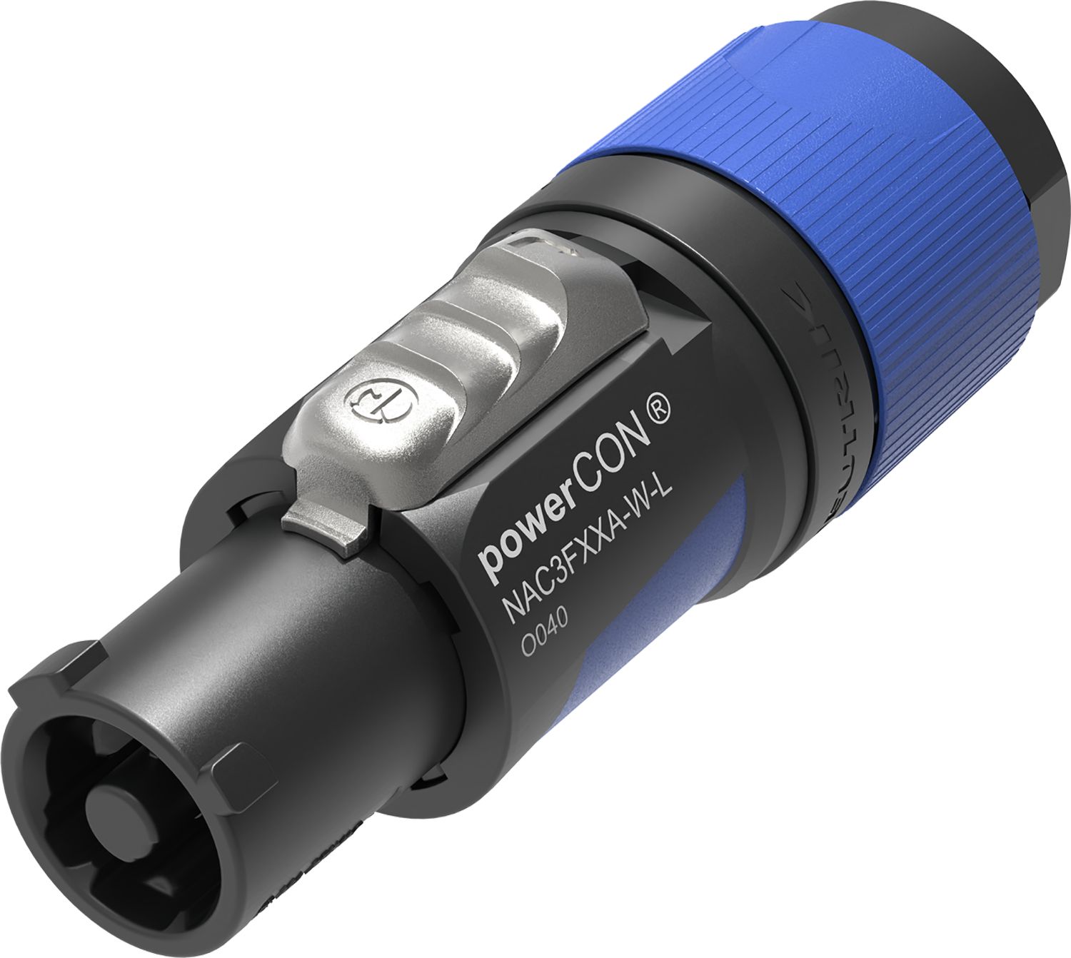 Neutrik Nac3fxxa-w-l, 10-16mm Blue, Powercon Connector