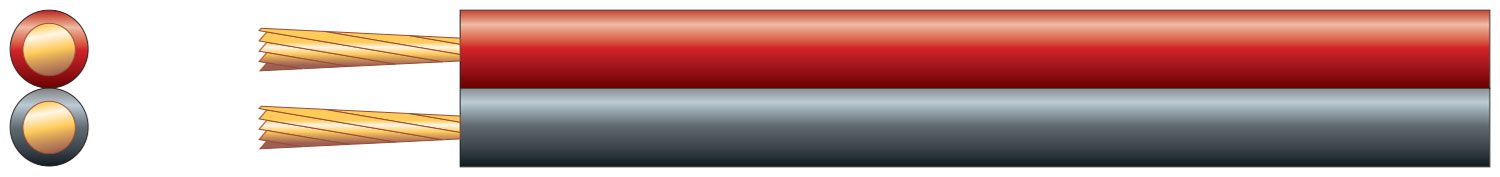 Mercury Fig 8 Power/speaker Cable 2 X (79 X 0.18mm Dia)