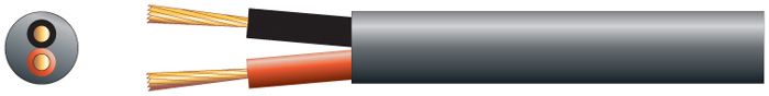 Mercury Hi Flex Double Insulated Speaker Cable 2 X (24 X 0.2mm Dia)