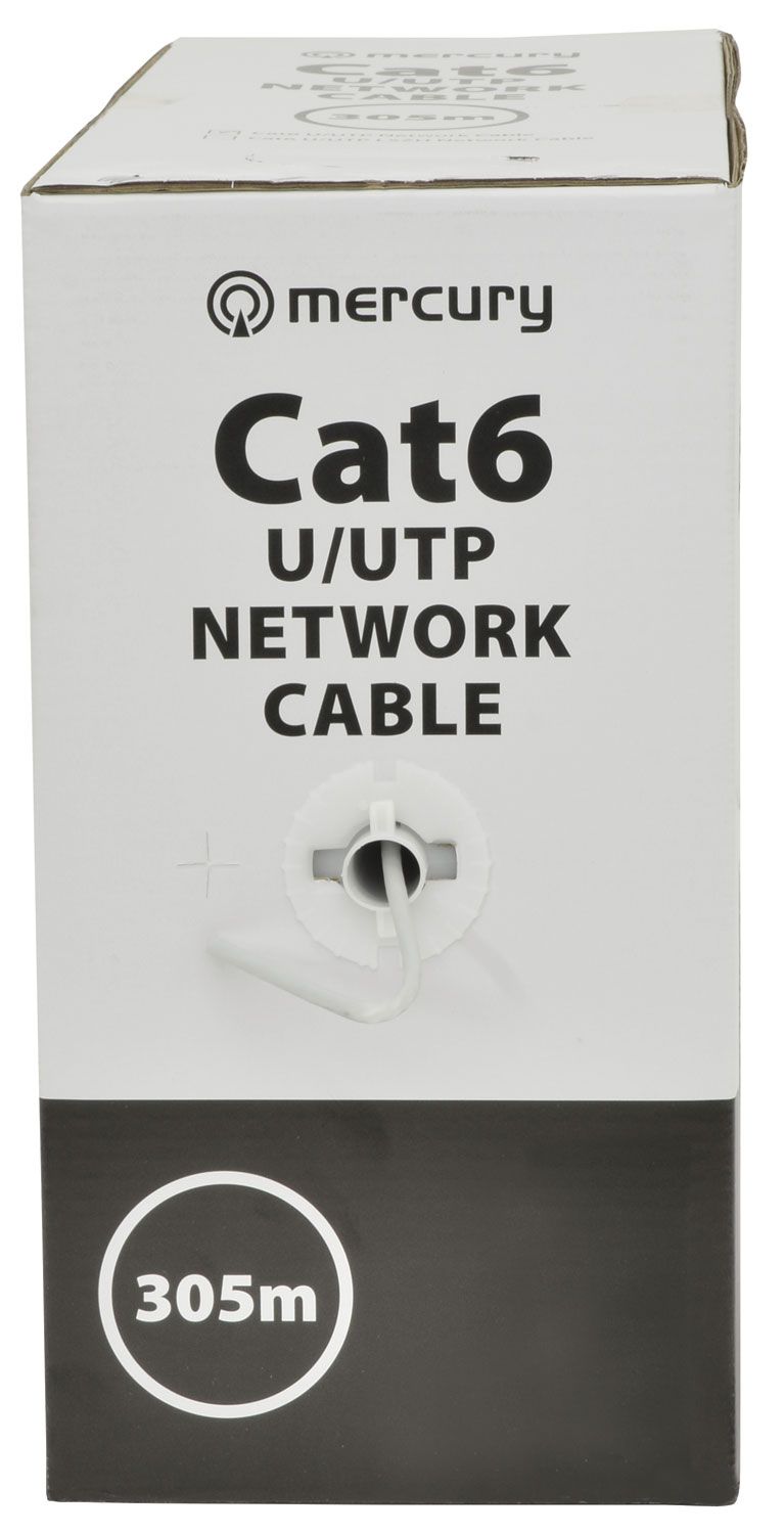 Mercury Cat6 U/utp Lszh Network Cable 305m Lilac