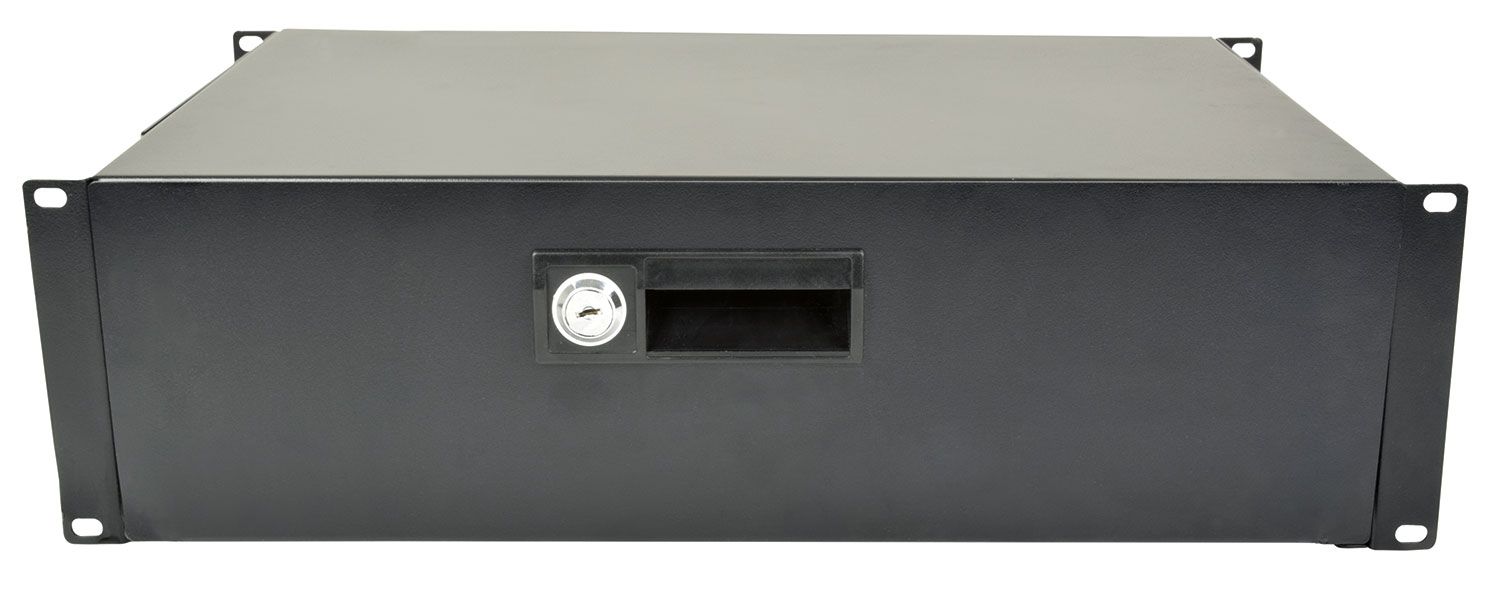 3u 19in Lockable Rack Drawer Adastra 19rd3u