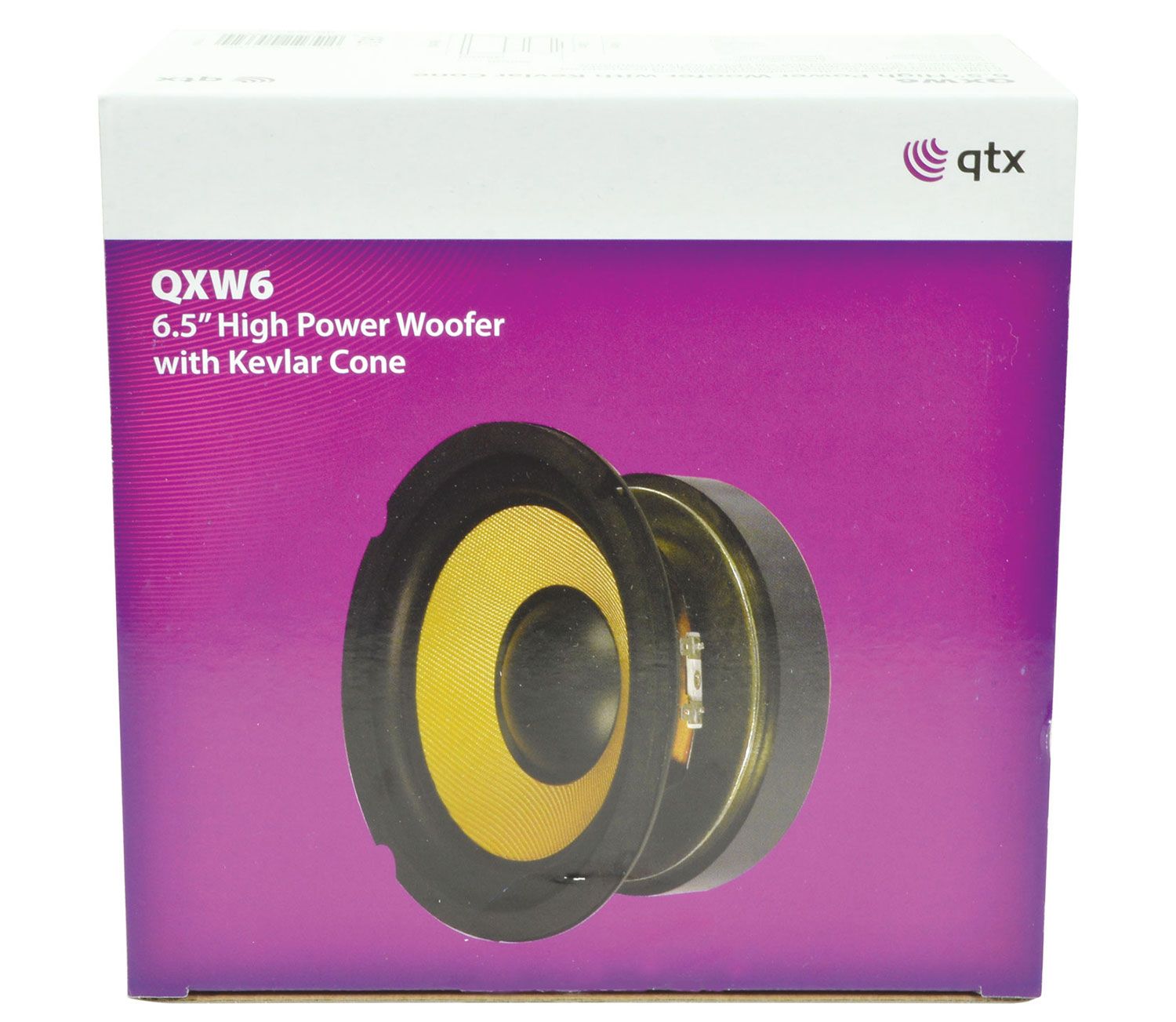 Qtx Qxw6 6.5" Woofer With Aramid Fibre Cone