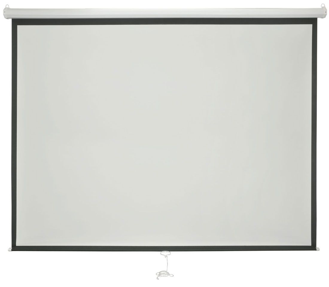 Projector Screen 4:3 -Wall/Ceiling Mount- Home Movie Cinema 86"
