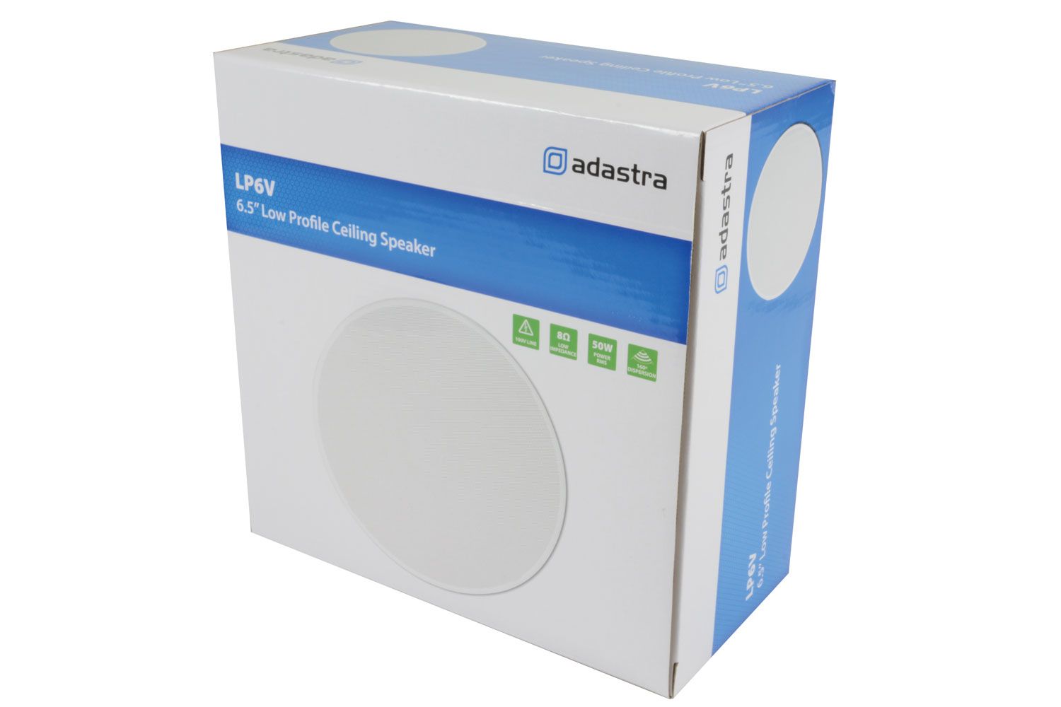 Adastra Lp6v, 952.261, 6.5" Low Profile Ceiling Speaker - 100v