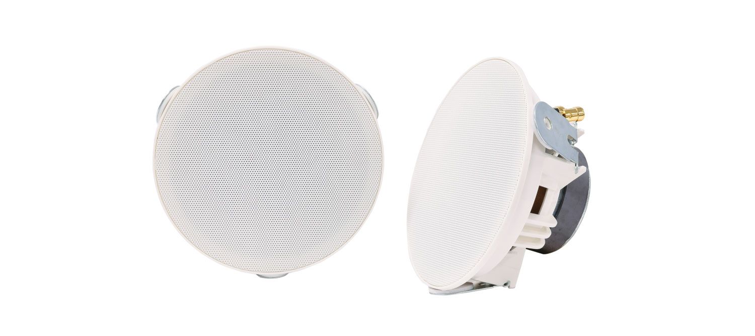 Adastra Sl4, Slimline Ceiling Speakers, 4-inch Pair, 952.546UK