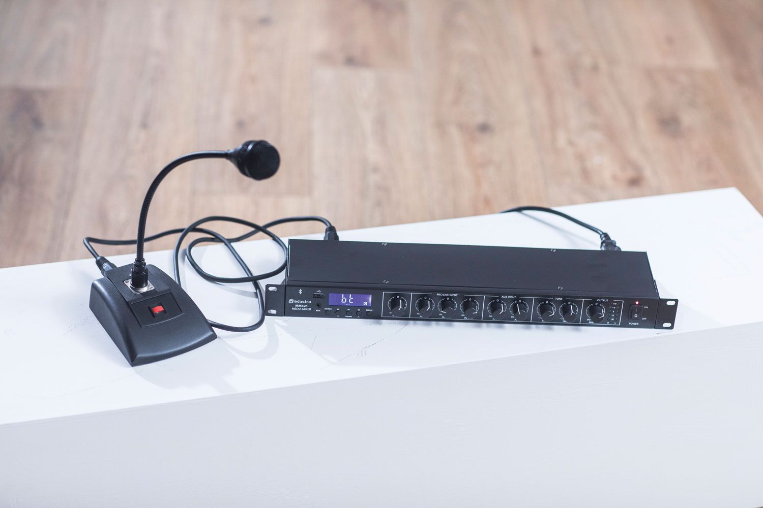 Adastra Mm321 Rack Mixer + Bt/usb/fm Player