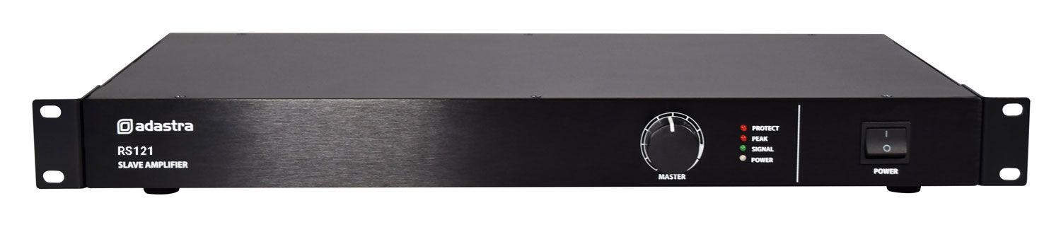 Adastra Rs121, PA Slave Amplifier 100v Line, 1U Rackmount