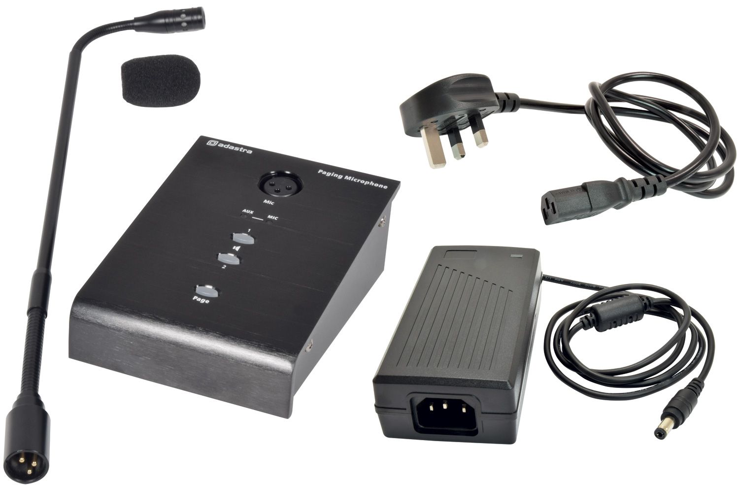 Adastra Com230 Paging Station With 2 X 30w Amplifier