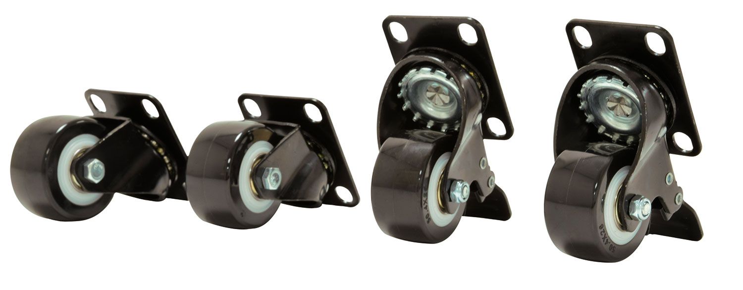 Adastra Rcc-4 Castors For Rack Cabinet - Set Of 4