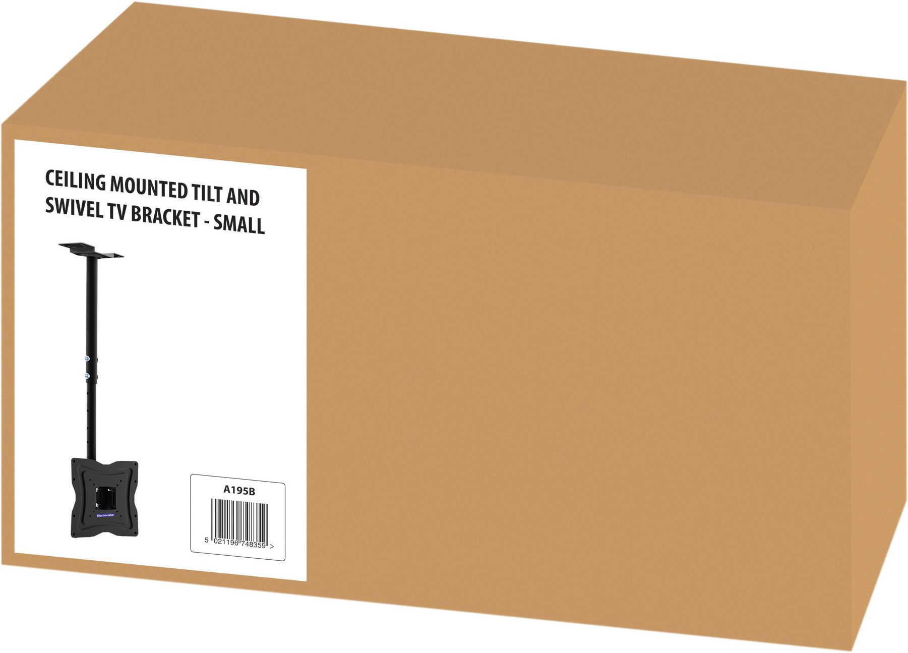 Ceiling Mounted Tilt and Swivel TV Bracket (Screen Size 14-40 inch)