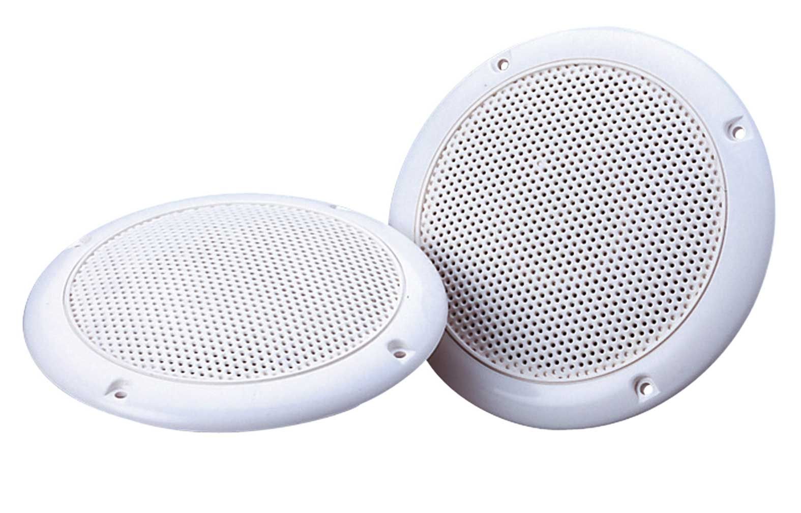 2x Ceiling Speakers With Bathroom Bluetooth Wireless Streaming Amplifier and Cables b426bl B3