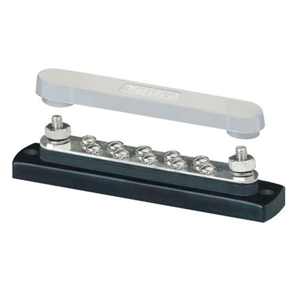 Blue Sea Systems 2300 10-Gang 150A BusBar with clear insulating cover