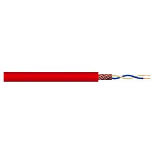 Red 2 Core Screened Heavy Duty Microphone Cable