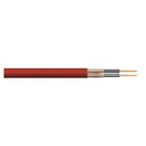 Heavy Duty 2 Core Screened Microphone Cable 100m (Colour Red)