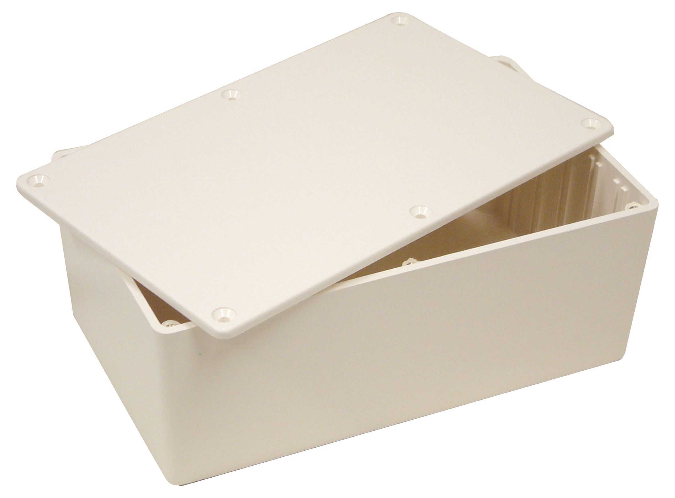 Abs Project Box White Mb4 Shatterproof Abs Project Box With Screws