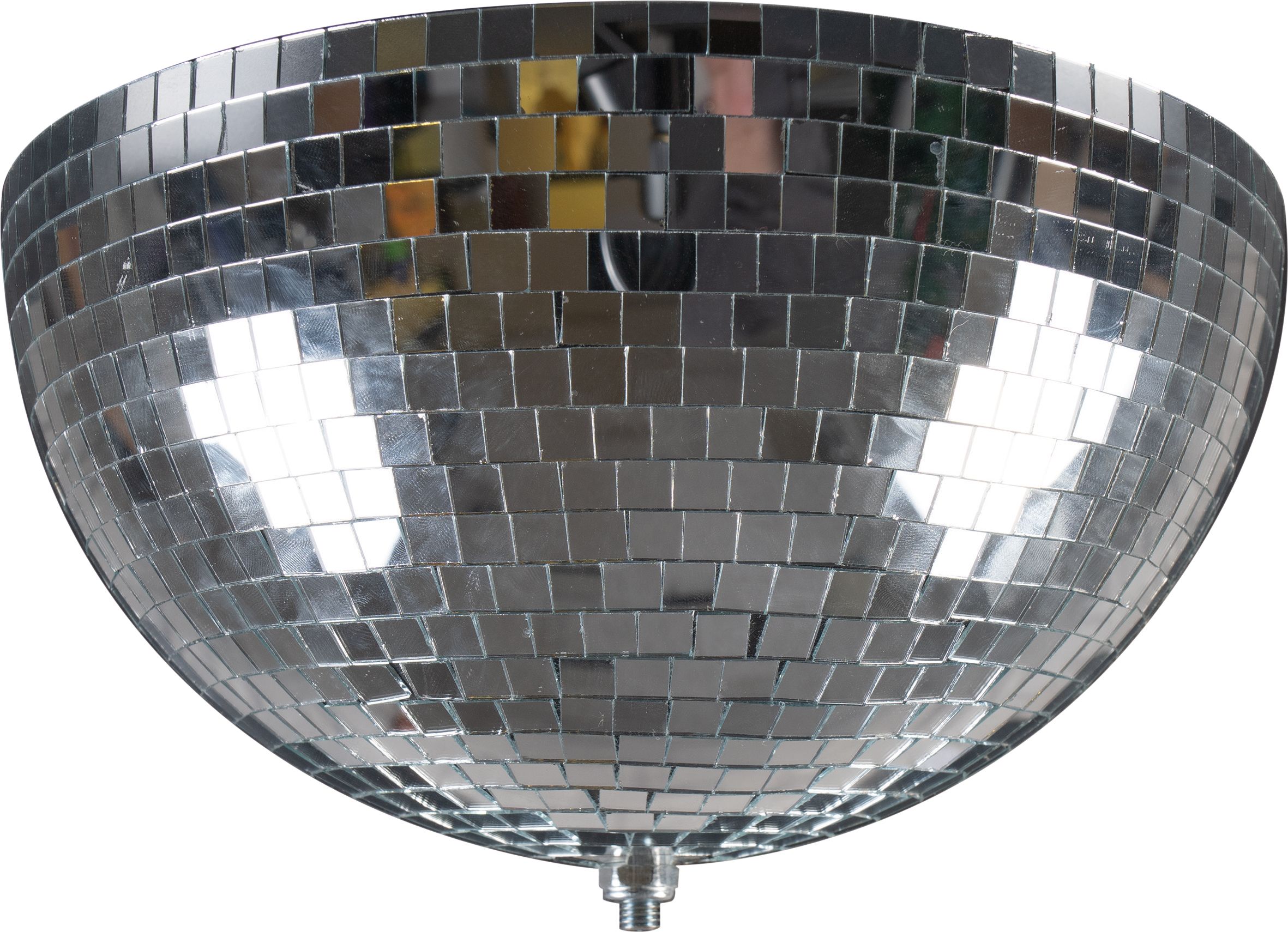 Half Mirror Ball with Built In Motor G007PB