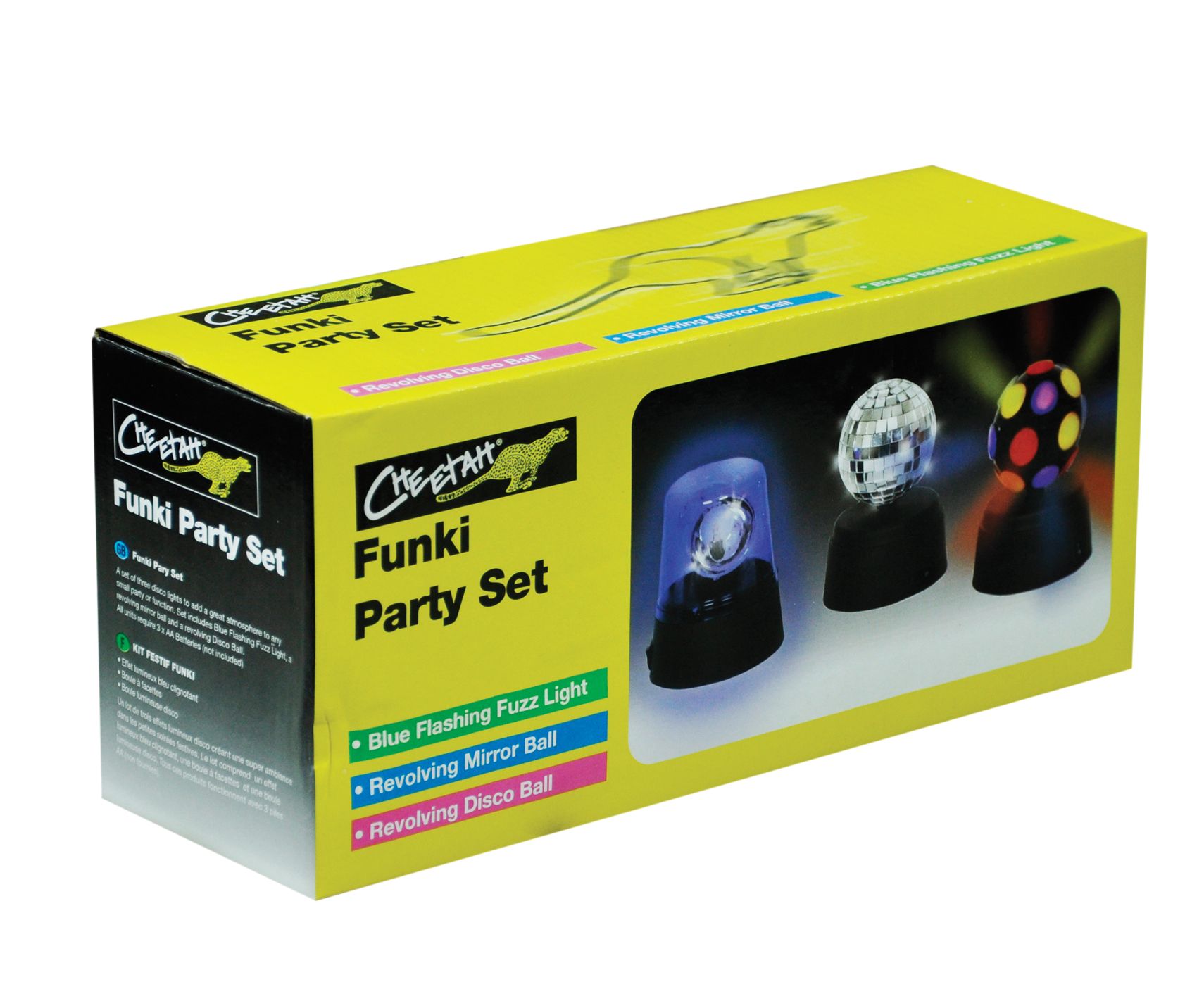 Funki Party Set Containing Mini Disco Lights