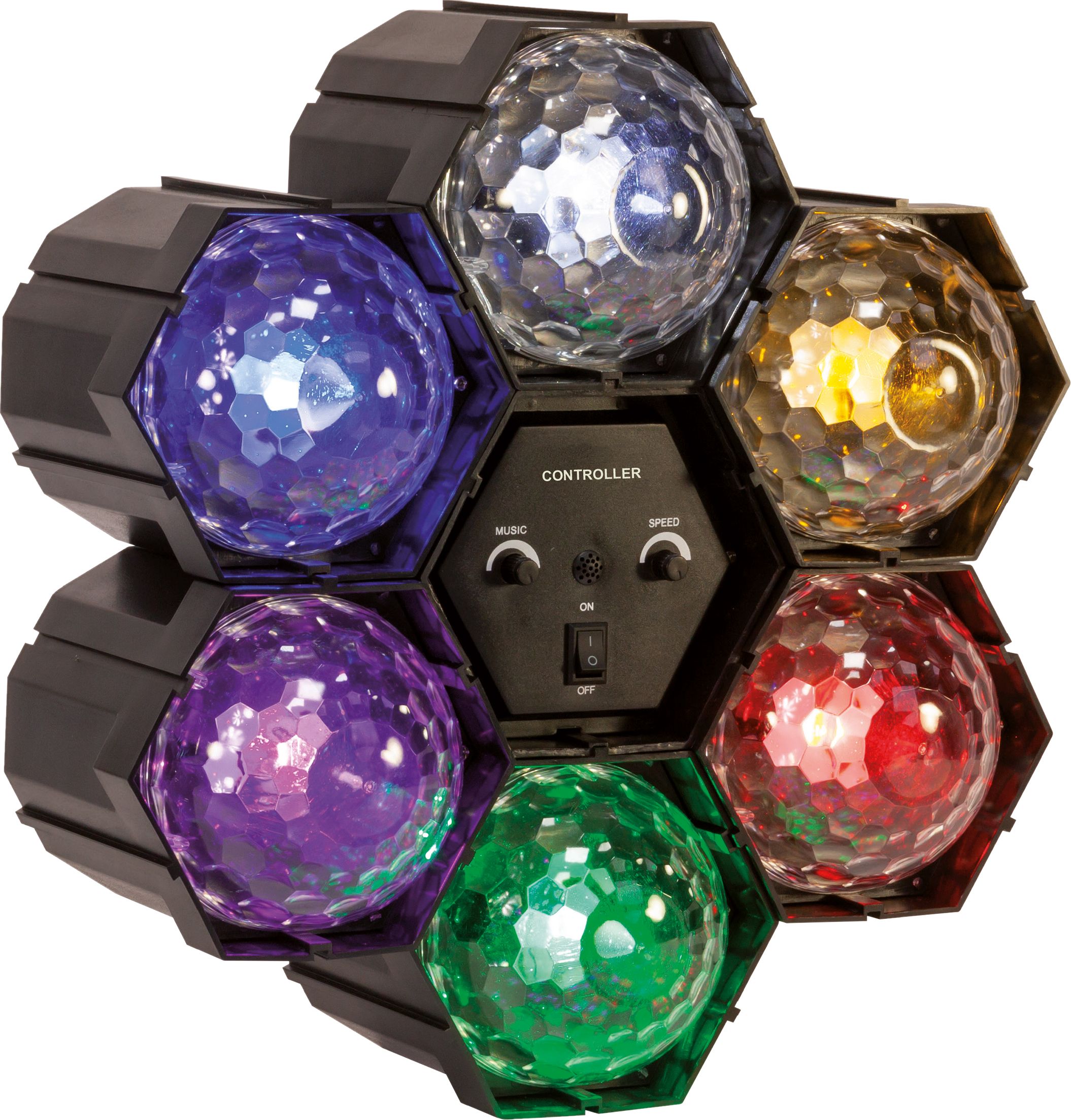 FXLab 6-Way LED Crystal Light Effect