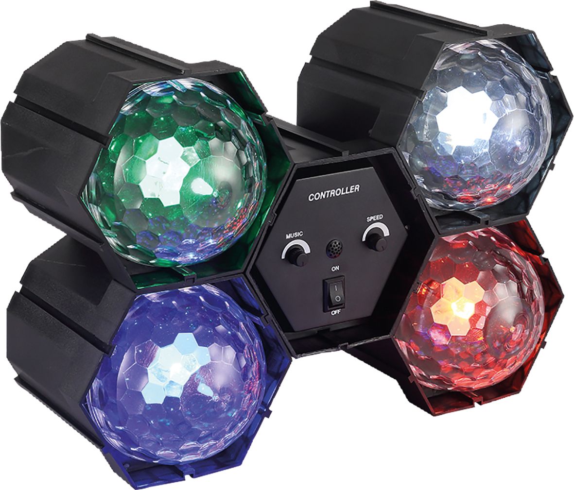 FXLab 4-Way LED Crystal Light Effect