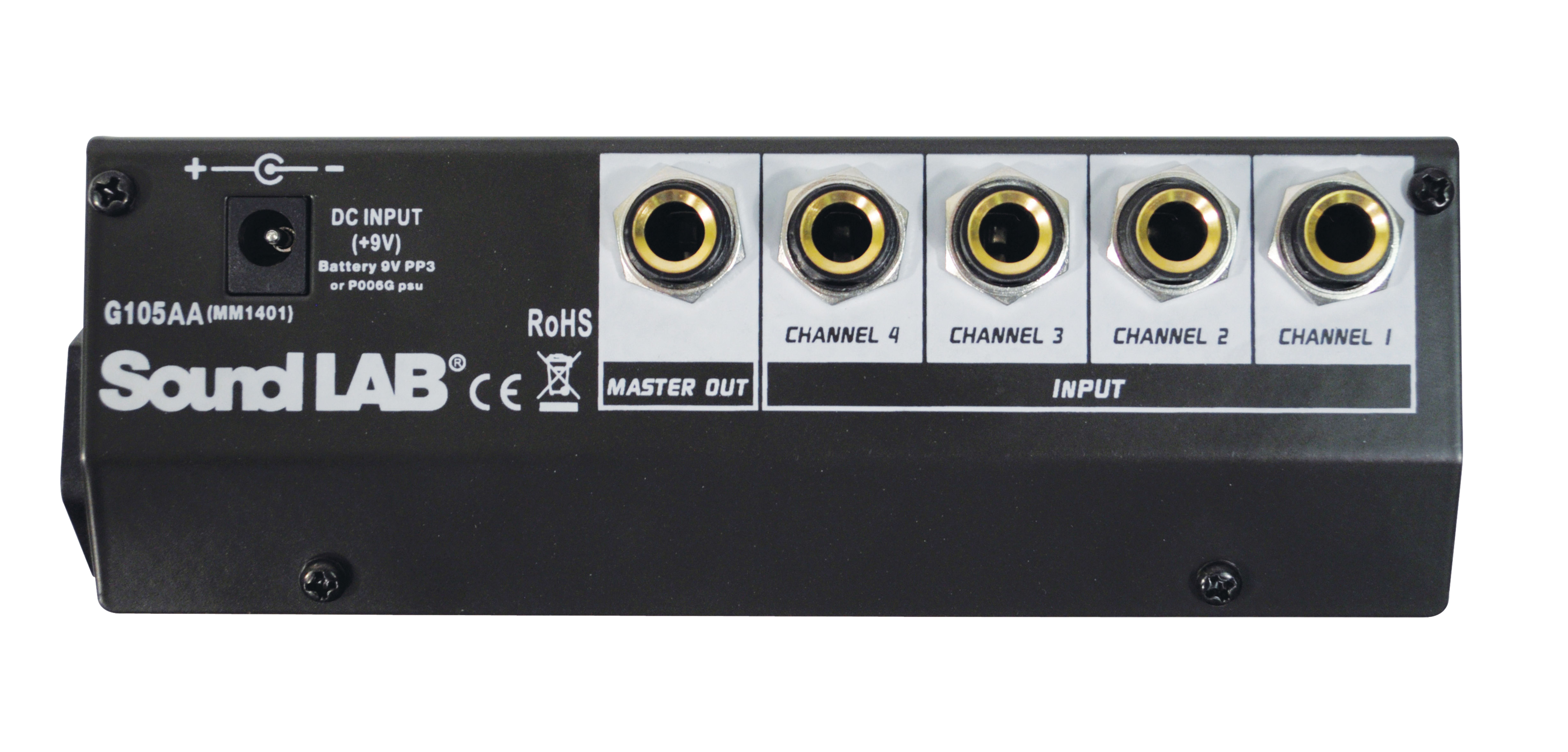 Soundlab Microphone Mixer 4 Channel Mono