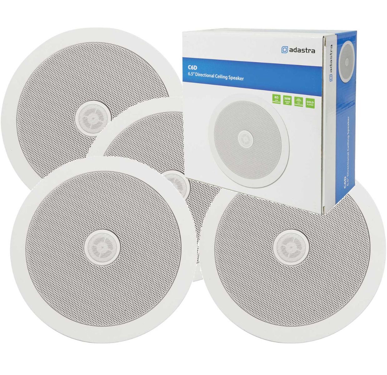 Home Cinema Theatre Surround Sound Ceiling Speakers x4