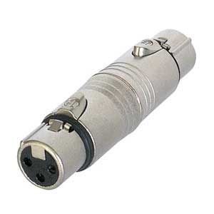 Neutrik Na3ff 3 Pin Xlr Female To 3 Pin Xlr Female Adaptor Coupler