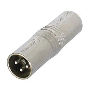 Neutrik Na3mm 3 Pin Xlr Male To 3 Pin Xlr Male Adaptor Coupler