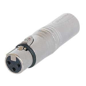 Neutrik NA3F5M Female XLR to 5 Pole Male XLR DMX Adaptor
