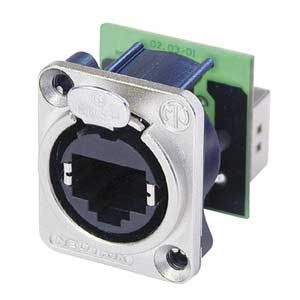 Neutrik NE8FDP Ethercon RJ45 Feed Through CONNECTOR