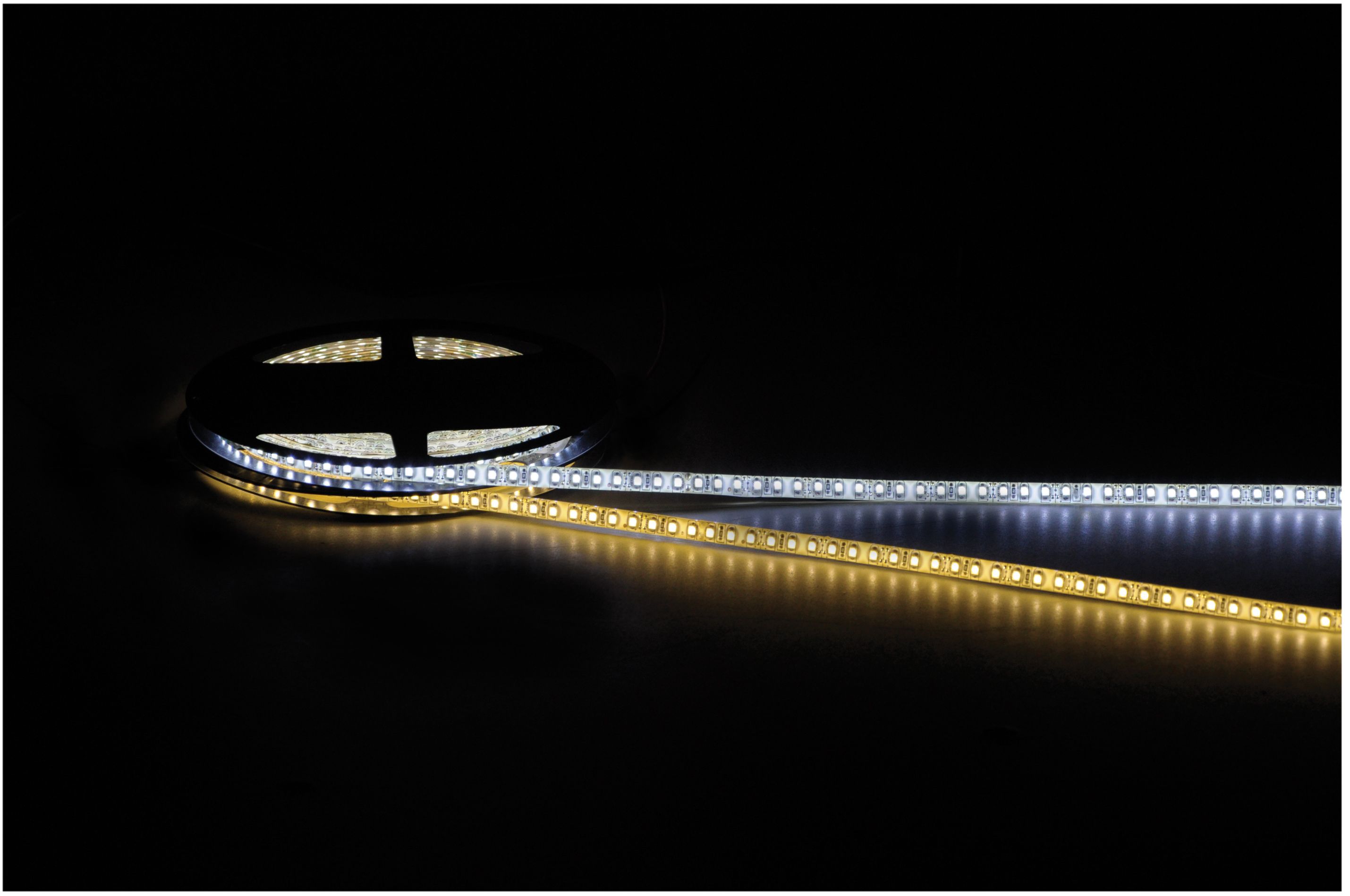 Njd 5m Warm White 120 X 1210 Led Per M Super Flexible Tape Rope Light