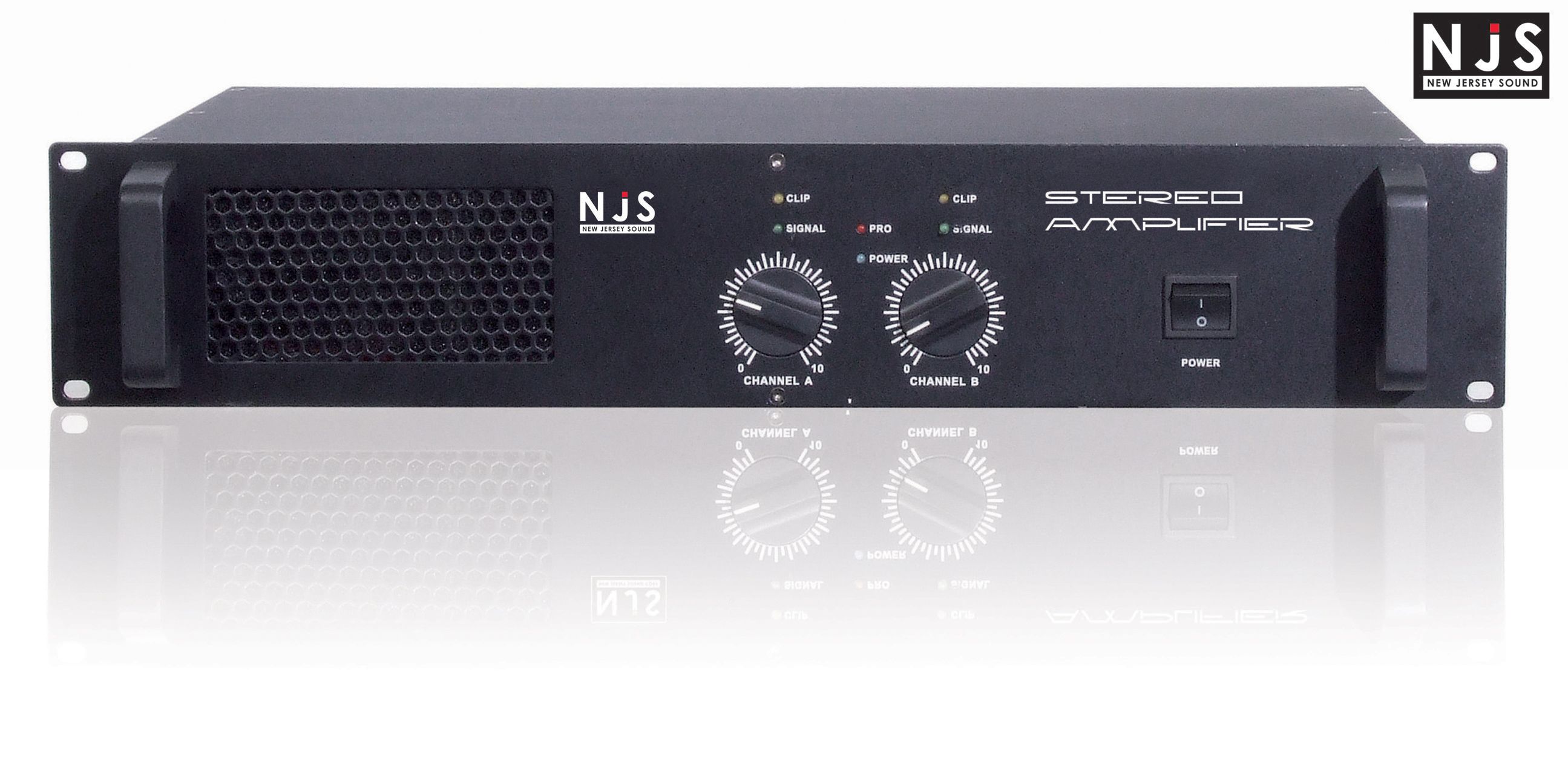 NJS Njsa1000 500+500w PA Power Amplifier with Protection For DJ BAND